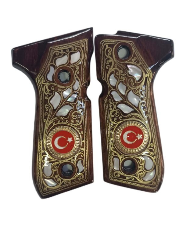 Beretta F92 Yavuz 16 lı işlemeli KABZE