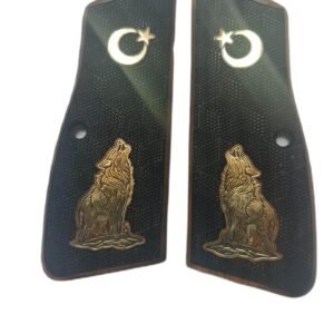 Browning HP 14 lü ahşap tabanca KABZESi