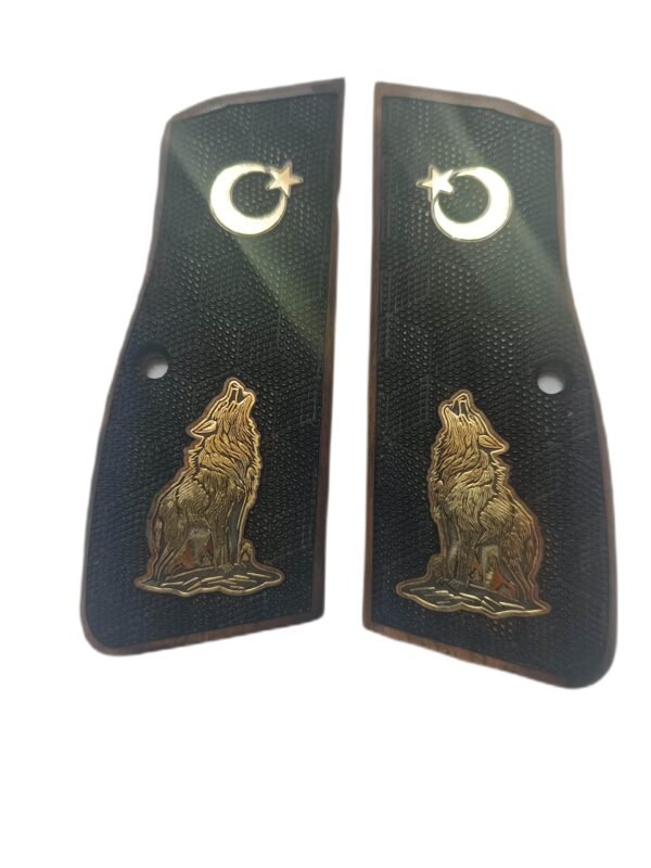 Browning HP 14 lü ahşap tabanca KABZESi