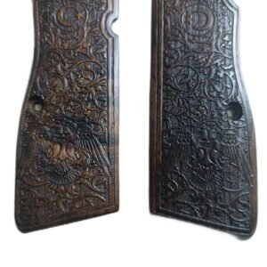 Browning HP 14 lü zig 14 ve Yavuz 14 lü ahşap tabanca KABZESi