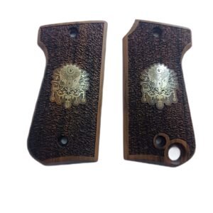 Astra 7.65 mm Falcon mod 4000 ahşap Tabanca Kabzesi