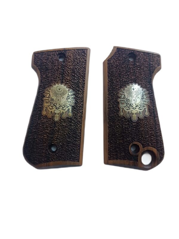 Astra 7.65 mm Falcon mod 4000 ahşap Tabanca Kabzesi