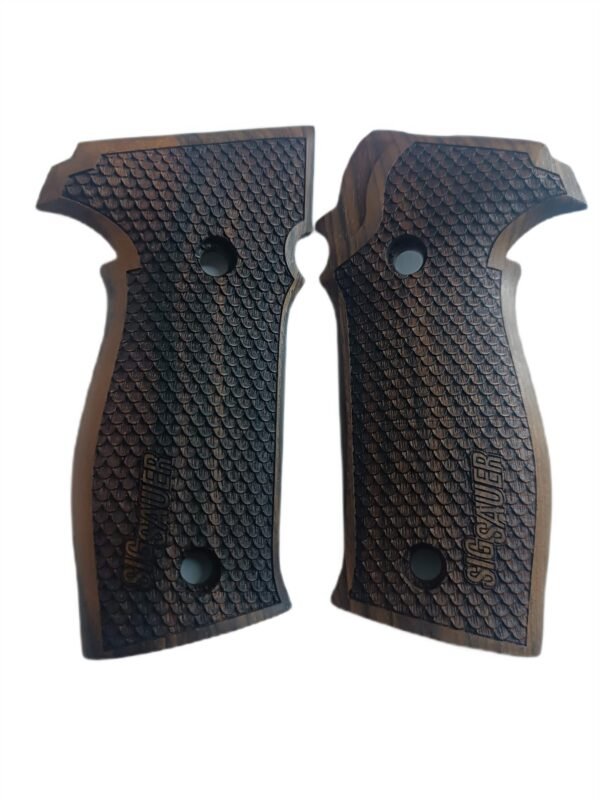 Sig Sauer P226 ahşap tabanca kabza
