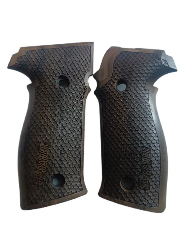 Sig sauer P226 ahşap tabanca kabzesi