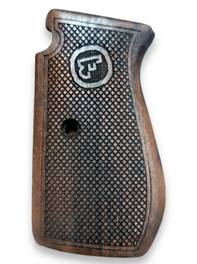 CZ 27 mod 27 (32 Acp) uyumlu ahşap tabanca kabzesi